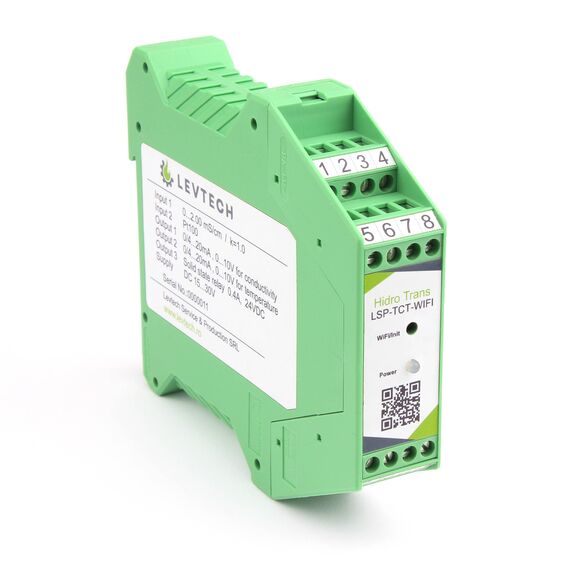 Transmițător de conductivitate și temperatură Levtech LSP-TCT  - megora.ro