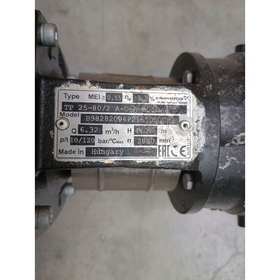 Pompă Grundfos TP 25-80/2 A-O-A-BQQE - megora.ro