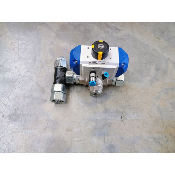 Ventil pneumatic 3 căi Köly KH 3/34 T2 PE-FO - megora.ro