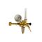 Reductor presiune Yildiz AR/CO2230 argon, dioxid de carbon, intrare W21.8x1/14 230 bar, ieșire G1/4 + stuț 6.3 mm 0-30 l/min, cod: 5250SF30 - megora.ro