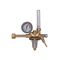 Reductor presiune Yildiz AR/CO2230 argon, dioxid de carbon, intrare W21.8x1/14 230 bar, ieșire G1/4 + stuț 6.3 mm 0-30 l/min, cod: 5250SF30 - megora.ro