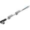 Cablu senzor Festo NEBU-M8W3-K-2.5-LE3, cod 541338 M8 cot, capăt deschis, cablu 2.5 m, 3 fire - megora.ro