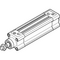 Cilindru standard Ø32 mm, Festo DSBC32, cu acțiune dublă, piston cu filet M10x1.25 FE, cu frână și magnet, ISO15552 - megora.ro