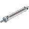 Cilindru standard Ø25 mm, Festo DSNU25PPV, cu acțiune dublă, piston cu filet M10x1.25 FE, cu frână și magnet - megora.ro
