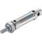 Cilindru standard Ø25 mm, Festo DSNU25PPV, cu acțiune dublă, piston cu filet M10x1.25 FE, cu frână și magnet - megora.ro