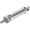 Cilindru standard Ø25 mm, Festo DSNU25P, cu acțiune dublă, piston cu filet M10x1.25 FE, cu frână și magnet - megora.ro