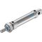 Cilindru standard Ø25 mm, Festo DSNU25P, cu acțiune dublă, piston cu filet M10x1.25 FE, cu frână și magnet - megora.ro