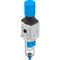 Regulator de presiune cu filtru Festo MS6-LFR-1/2-D6-C-P-M-AG-BAR-B, cod 8098300, presiune 7 bar, conexiune G1/2, debit 4200 l/min, filtrare 5 μm - megora.ro