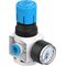 Regulator de presiune Festo MS2-LR-QS6-D6-AR-BAR-B, cod 8086638, presiune 7 bar, conexiune Q6, debit 350 l/min - megora.ro