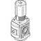 Regulator de presiune Festo MS6-LR-1/2-D6-AG-BAR-B, cod 8099205, presiune 7 bar, conexiune G1/2, debit 5800 l/min - megora.ro