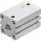 Cilindru compact Ø40 mm, Festo ADN40, cu acțiune dublă, piston cu filet M8 FI, cu frână și magnet, ISO21287 - megora.ro