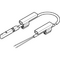 Senzor de proximitate Festo SMT-10M-ZS-24V-E-2,5-L-OE, cod 551382, profil C, 2-wire NO, fără mufă, cablu 2.5 m - megora.ro