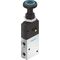 Ventil cu acționare manuală Festo VHEF-PTCZ-B32-G18, cod 5299708, 3/2 NC, acțiune bistabil, conexiune G1/8 - megora.ro