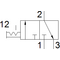 Ventil de pornire Festo MS6-EM1-1/2-S, cod 541268, conexiune intrare G1/2, presiune 18 bar - megora.ro