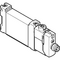 Ventil electromagnetic Festo VUVG-BK10-M52-AT-F-1R8L-S, cod 8042559, 5/2, acțiune monostabil, alimentare 24 VDC, conexiune flanșă - megora.ro