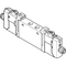 Ventil electromagnetic Festo VUVG-L10-P53C-T-M7-1R8L, cod 574223, 5/3 CC, acțiune bistabil, alimentare 24 VDC, conexiune M7 - megora.ro