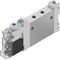 Ventil electromagnetic Festo VUVG-LK10-M52-AT-M5-1H2L-S, cod 8042539, 5/2, acțiune monostabil, alimentare 24 VDC, conexiune M5 - megora.ro