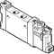 Ventil electromagnetic Festo VUVG-LK10-M52-AT-M5-1H2L-S, cod 8042539, 5/2, acțiune monostabil, alimentare 24 VDC, conexiune M5 - megora.ro