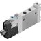 Ventil electromagnetic Festo VUVG-LK10-M52-AT-M7-1R8L-S, cod 8042551, 5/2, acțiune monostabil, alimentare 24 VDC, conexiune M7 - megora.ro
