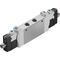 Ventil electromagnetic Festo VUVG-LK14-T32C-AT-G18-1R8L-S, cod 8042566, 2x3/2 NC, acțiune monostabil, alimentare 24 VDC, conexiune G1/8 - megora.ro