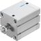 Cilindru compact Ø63 mm, Festo ADN63, cu acțiune dublă, piston cu filet M12x1.25 FE, cu frână și magnet, ISO21287 - megora.ro