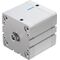 Cilindru compact Ø80 mm, Festo ADN80, cu acțiune dublă, piston cu filet M12 FI, cu frână și magnet, ISO21287 - megora.ro