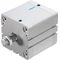 Cilindru compact Ø80 mm, Festo ADN80, cu acțiune dublă, piston cu filet M16x1.5 FE, cu frână și magnet, ISO21287 - megora.ro