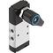 Ventil selector Festo VHEF-ES-P53E-M-G18, cod 4106812, 5/3 CO, acțiune monostabil, conexiune G1/8 - megora.ro