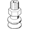 Ventuză Festo VASB-15-1/8-NBR, cod 35411, material NBR, diametru 15 mm, conexiune G1/8 - megora.ro