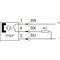 Senzor de proximitate Festo SMTO-1-PS-S-LED-24-C, cod 151685, design bloc, PNP NO, mufă M8, fără cablu - megora.ro